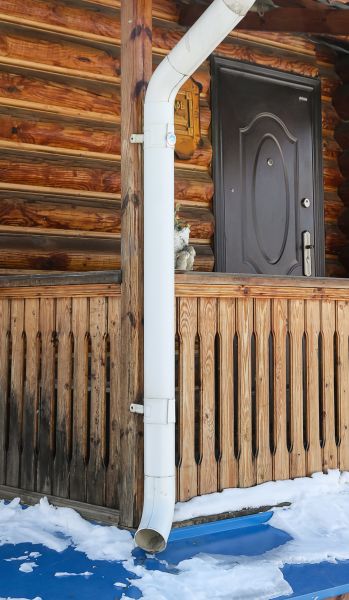 Cost of Porch Downspout Installation in Norman