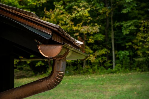 Cost of Copper Gutter Service in Norman